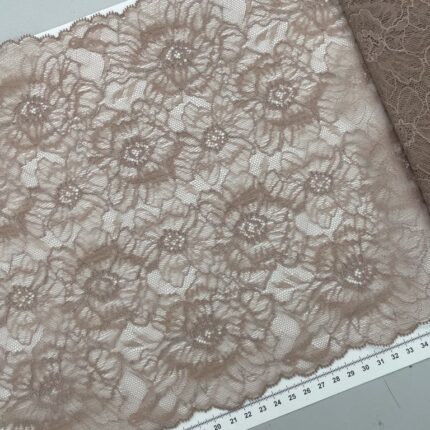 Elastinis nėrinys Šviesi ruda GIP-51