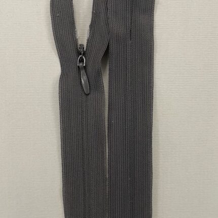 Paslėptas užtrauktukas "Tamsiai pilkas", 50 cm