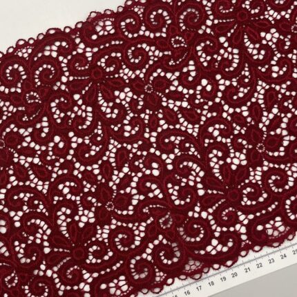 Elastinis nėrinys Raudonas GIP-41