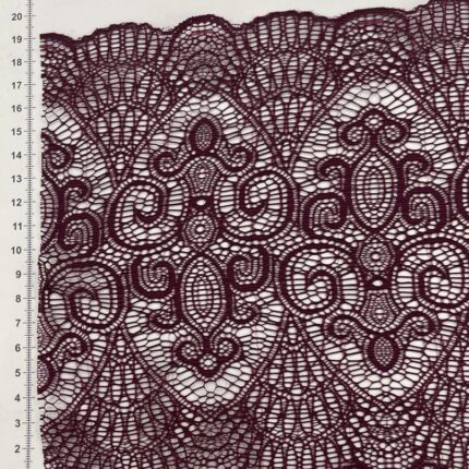 Elastinis nėrinys Bordo GIP-42