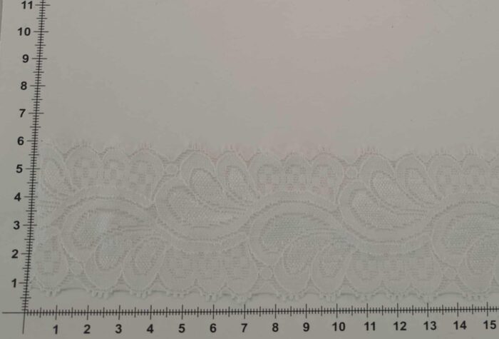 Elastinis nėrinys Baltas EN-50