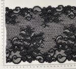 Elastinis nėrinys Juodas GIP-07