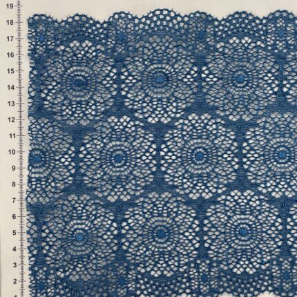 Elastinis nėrinys Mėlynas GIP-36