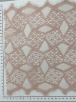 Elastinis nėrinys Šviesi pelenų rožė GIP-49