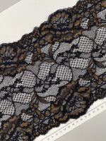 Elastinis nėrinys Juodas GIP-08