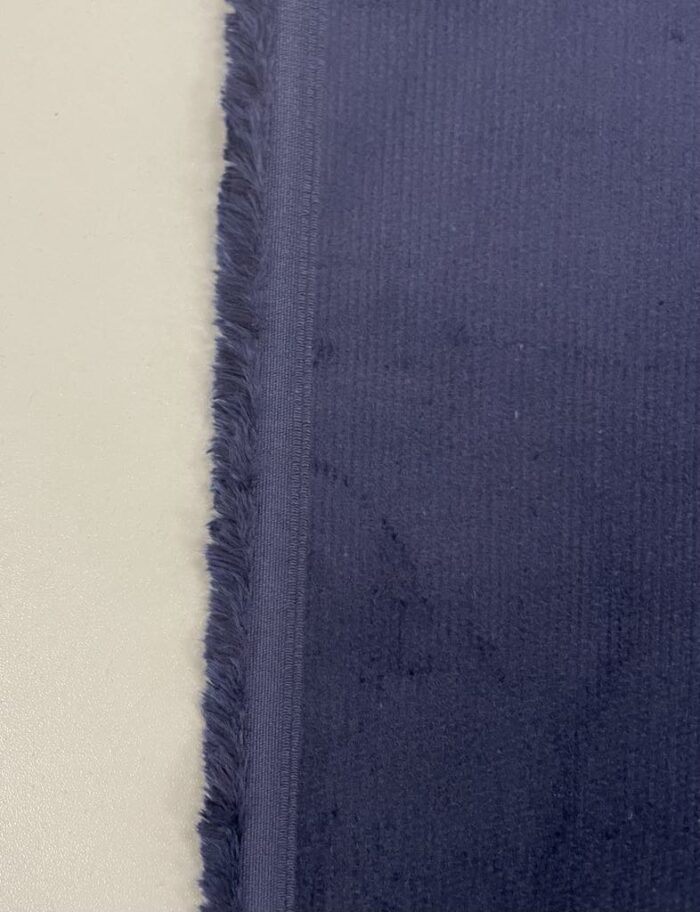 Smulkus velvetas Mėlynas