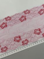 Elastinis nėrinys Rožinis GIP-44