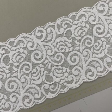 Elastinis nėrinys Balta GIP-63