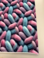 Kilpinis, skaitmeninės spaudos trikotažas Spalvoti Pukuotukai