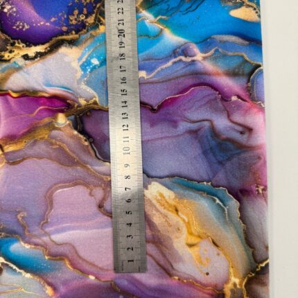 Kilpinis, skaitmeninės spaudos trikotažas Spalvotas marmuras