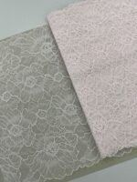 Elastinis nėrinys Labai šviesi rožinė GIP-52