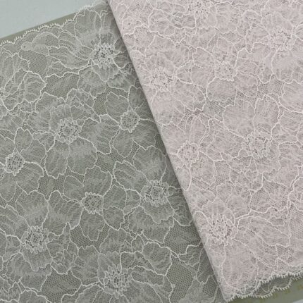 Elastinis nėrinys Labai šviesi rožinė GIP-52