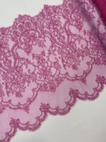 Elastinis nėrinys Ryškiai rožinis GIP-45