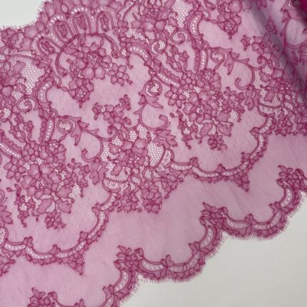 Elastinis nėrinys Ryškiai rožinis GIP-45