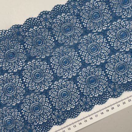 Elastinis nėrinys Mėlynas GIP-36