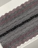 Elastinis nėrinys Juodas GIP-09