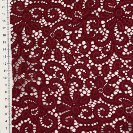 Elastinis nėrinys Raudonas GIP-41