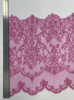 Elastinis nėrinys Ryškiai rožinis GIP-45