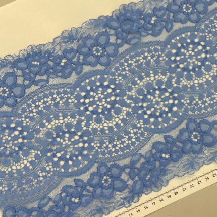 Elastinis nėrinys Žydras GIP-35