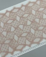 Elastinis nėrinys Šviesi pelenų rožė GIP-49