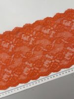 Elastinis nėrinys Raudonas GIP-47 (2 nuotr.) — siuvimo juostelė | Trys Pelėdos