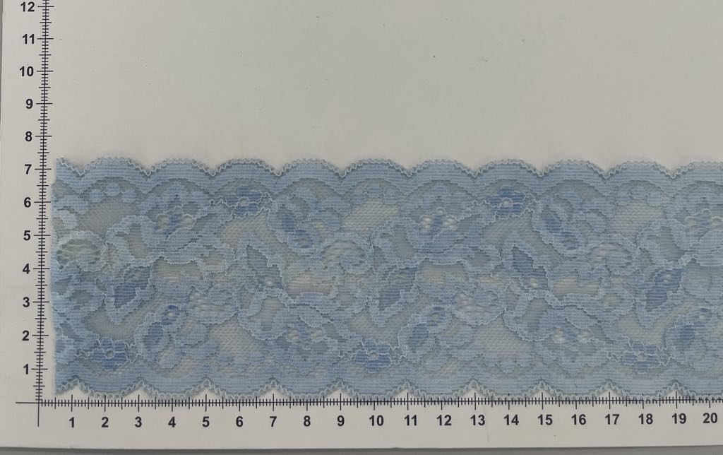 Elastinis nėrinys Žydras EN-26 Elastinis nėrinys Žydras EN-26