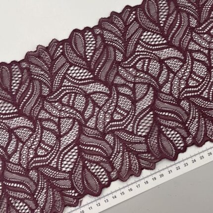 Elastinis nėrinys Bordo GIP-43