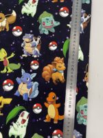 Kilpinis, skaitmeninės spaudos trikotažas Pokemonai (2 nuotr.) — trikotažas | Trys Pelėdos