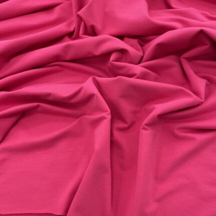 Kilpinis trikotažas PINK PEACOCK, 240 g/m2 — trikotažas | Trys Pelėdos