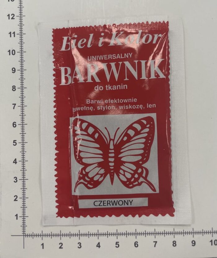 Tekstiliniai dažai Raudona