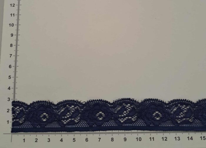 Elastinis nėrinys Tamsi violetinė EN-71