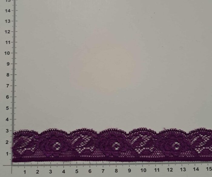 Elastinis nėrinys Violetinė EN-74