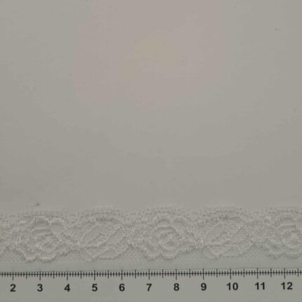 Elastinis nėrinys Baltas EN-76
