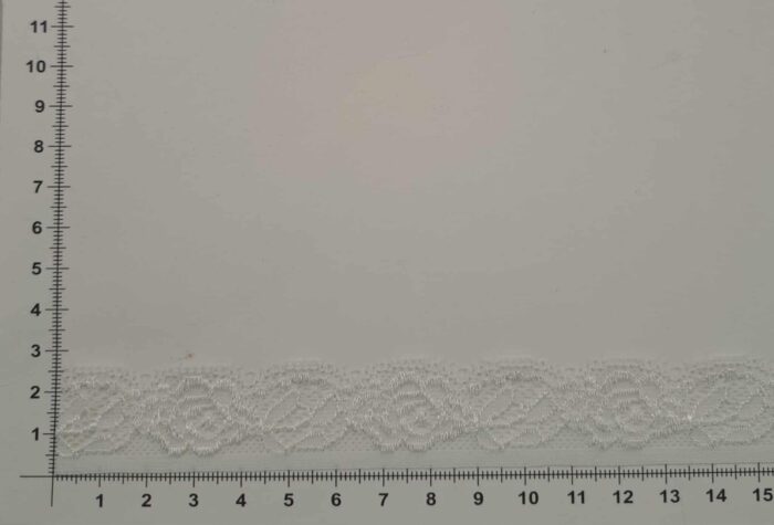 Elastinis nėrinys Baltas EN-76