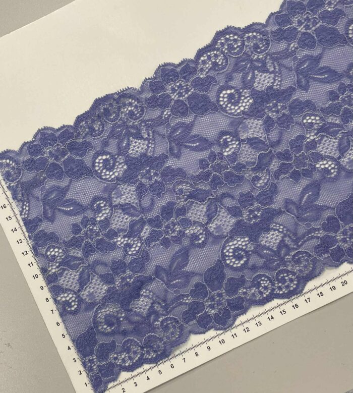 Elastinis nėrinys Šviesiai violetinis GIP-74