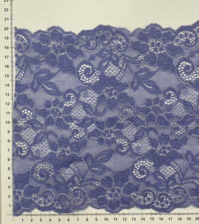 Elastinis nėrinys Šviesiai violetinis GIP-74