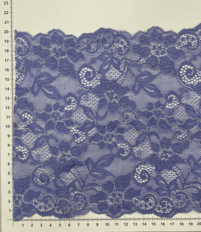Elastinis nėrinys Šviesiai violetinis GIP-74
