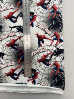 Kilpinis, skaitmeninės spaudos trikotažas Spiderman pilkas fonas