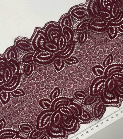 Elastinis nėrinys Bordo GIP-98