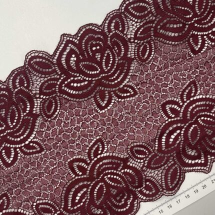 Elastinis nėrinys Bordo GIP-98