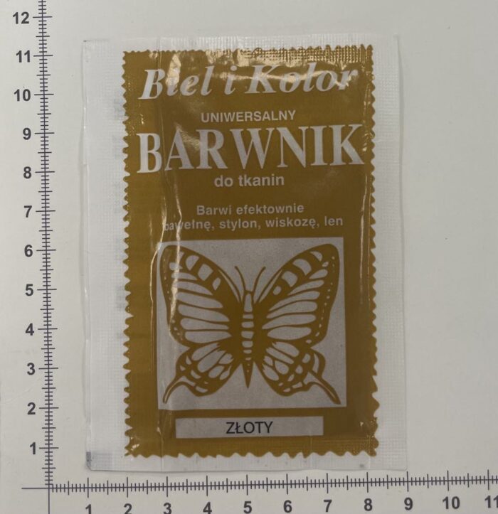 Tekstiliniai dažai Auksinė