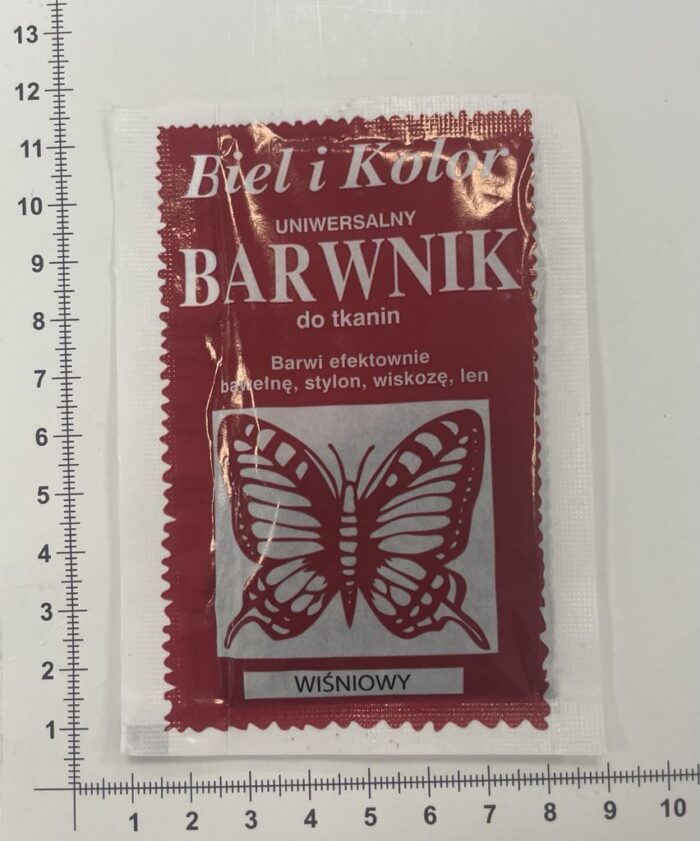 Tekstiliniai dažai Tamsiai raudona