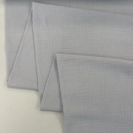 Medvilninis double gauze muslinas Sidabrinis