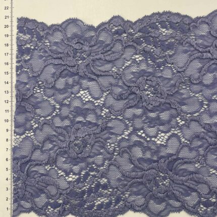 Elastinis nėrinys Švieisiai violetinė GIP-79 — siuvimo juostelė | Trys Pelėdos
