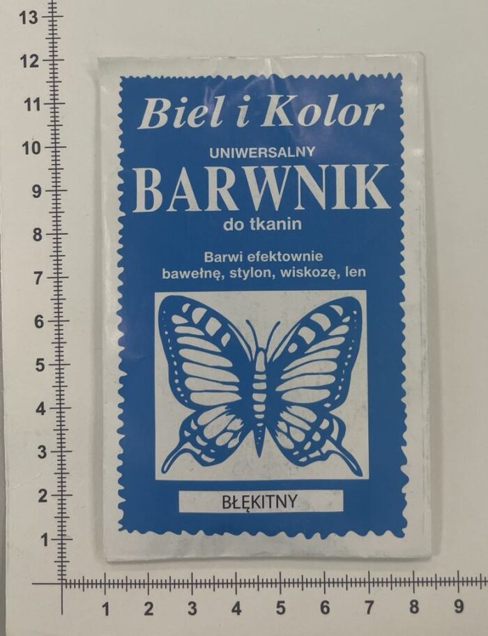 Tekstiliniai dažai Mėlyna