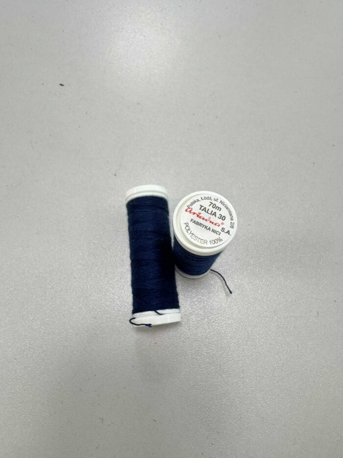 Siuvimo siūlai džinsui Talia 30/70 m, tamsiai mėlyna