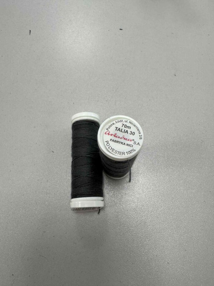 Siuvimo siūlai džinsui Talia 30/70 m, tamsiai pilki