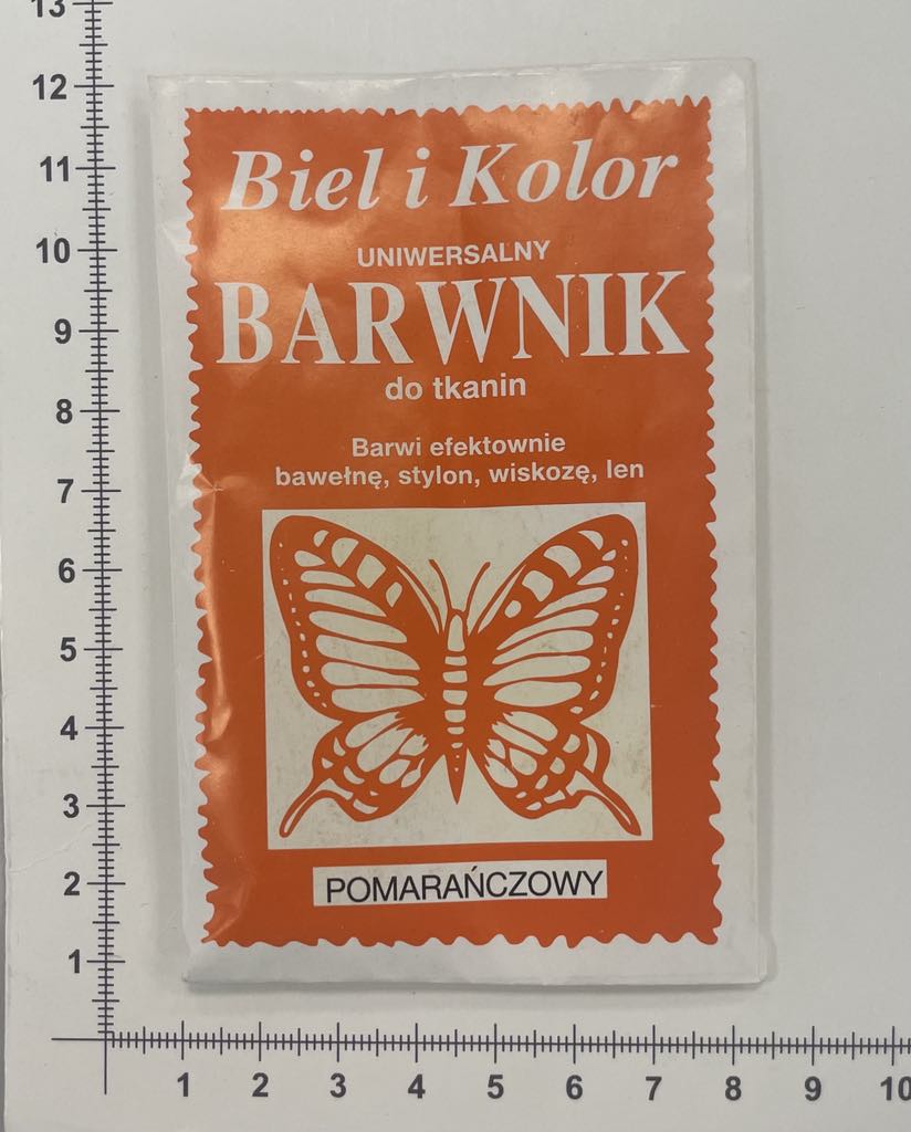 Tekstiliniai dažai Oranžinė — Audinių dažai | Trys Pelėdos