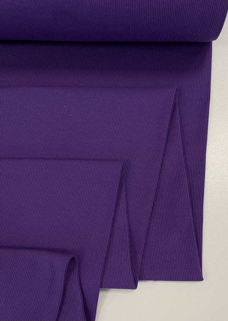 Vidutinis rib trikotažas VIOLET Vidutinis rib trikotažas VIOLET — trikotažas | Trys Pelėdos