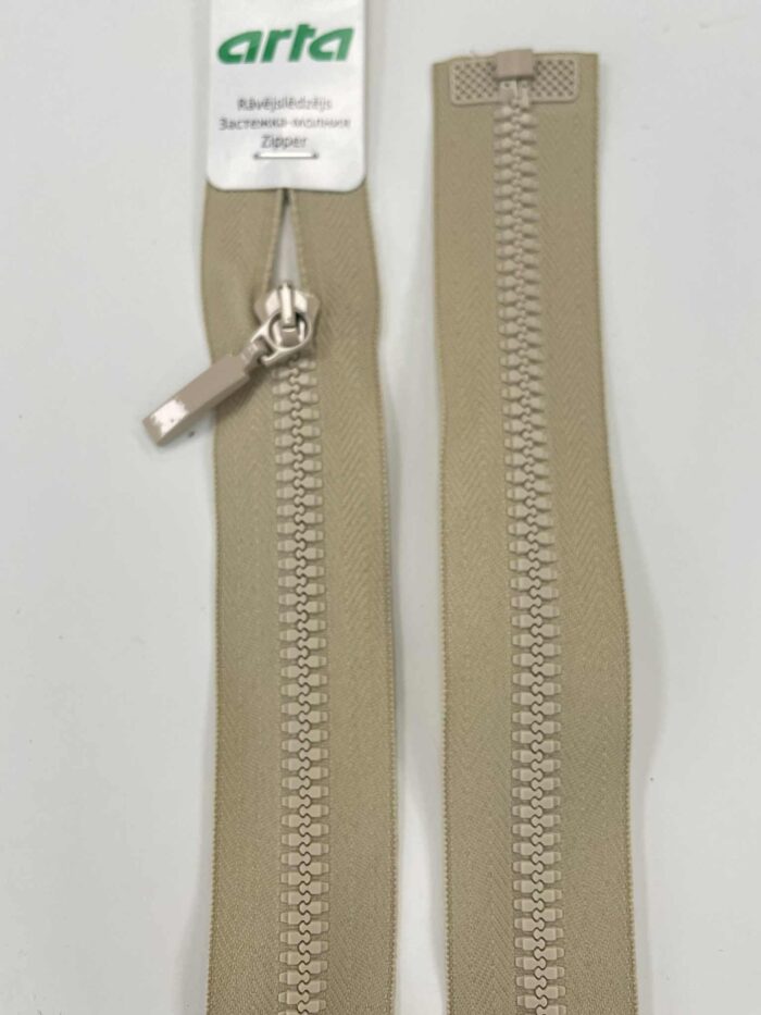 Užtrauktukas Smėlinis, 80 cm